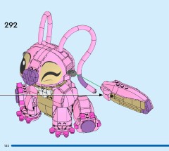 LEGO 43257 instructions page 122 – build guide