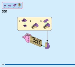 LEGO 43257 instructions page 126 – build guide