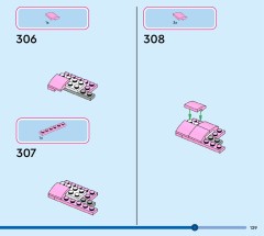 LEGO 43257 instructions page 129 – build guide