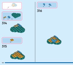 LEGO 43257 instructions page 132 – build guide