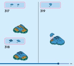 LEGO 43257 instructions page 133 – build guide