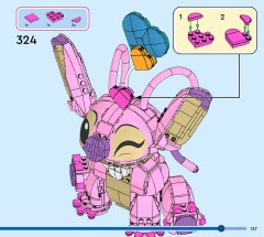 LEGO 43257 instructions page 137 – build guide
