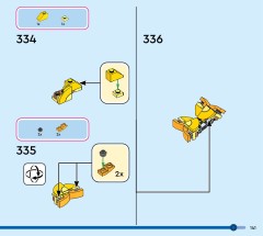 LEGO 43257 instructions page 141 – build guide