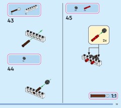 LEGO 43257 instructions page 19 – build guide