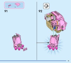 LEGO 43257 instructions page 35 – build guide