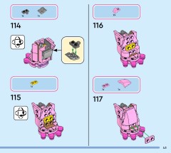 LEGO 43257 instructions page 43 – build guide