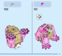 LEGO 43257 instructions page 45 – build guide