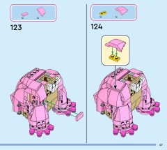 LEGO 43257 instructions page 47 – build guide