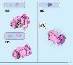 LEGO 43257 instructions page 69 – build guide