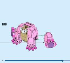 LEGO 43257 instructions page 70 – build guide