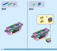 LEGO 43257 instructions page 78 – build guide