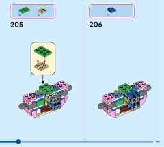 LEGO 43257 instructions page 79 – build guide