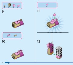LEGO 43257 instructions page 8 – build guide