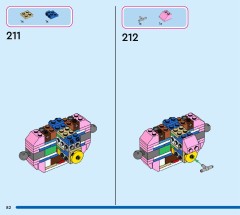 LEGO 43257 instructions page 82 – build guide