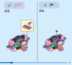 LEGO 43257 instructions page 83 – build guide