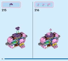 LEGO 43257 instructions page 84 – build guide