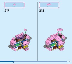 LEGO 43257 instructions page 85 – build guide