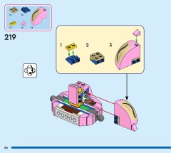 LEGO 43257 instructions page 86 – build guide