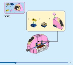 LEGO 43257 instructions page 87 – build guide