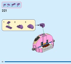 LEGO 43257 instructions page 88 – build guide