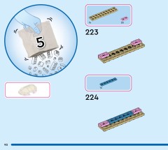 LEGO 43257 instructions page 90 – build guide