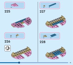 LEGO 43257 instructions page 91 – build guide