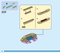 LEGO 43257 instructions page 92 – build guide