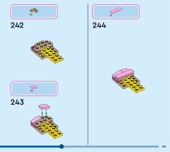 LEGO 43257 instructions page 99 – build guide