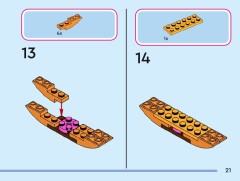 LEGO 43258 instructions page 21 – build guide
