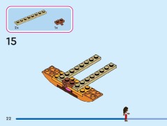 LEGO 43258 instructions page 22 – build guide