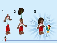 LEGO 43258 instructions page 6 – build guide