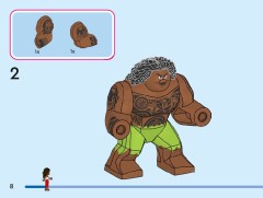 LEGO 43258 instructions page 8 – build guide