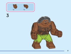 LEGO 43258 instructions page 9 – build guide