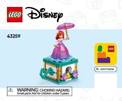 LEGO 43259 instructions page 1 – build guide