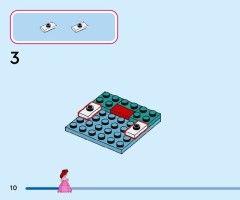 LEGO 43259 instructions page 10 – build guide