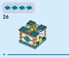 LEGO 43259 instructions page 38 – build guide
