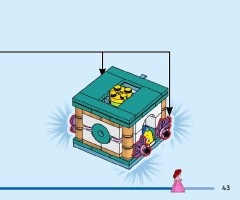 LEGO 43259 instructions page 43 – build guide