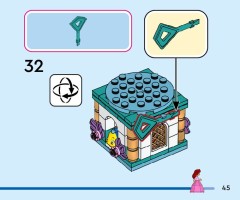 LEGO 43259 instructions page 45 – build guide