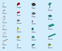 LEGO 43259 instructions page 50 – build guide