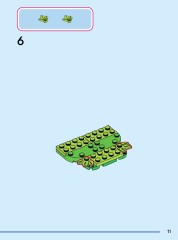 LEGO 43260 instructions page 11 – build guide