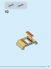 LEGO 43260 instructions page 15 – build guide