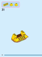 LEGO 43260 instructions page 36 – build guide