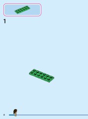 LEGO 43260 instructions page 6 – build guide