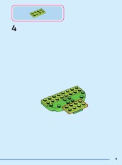LEGO 43260 instructions page 9 – build guide