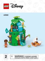 LEGO 43260 instructions page 1 – build guide
