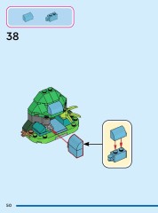 LEGO 43260 instructions page 50 – build guide