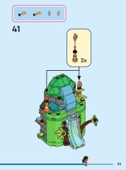 LEGO 43260 instructions page 53 – build guide