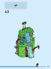 LEGO 43260 instructions page 55 – build guide