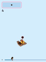 LEGO 43260 instructions page 8 – build guide
