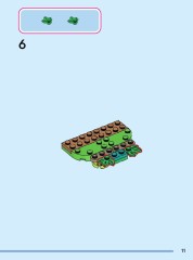 LEGO 43261 instructions page 11 – build guide